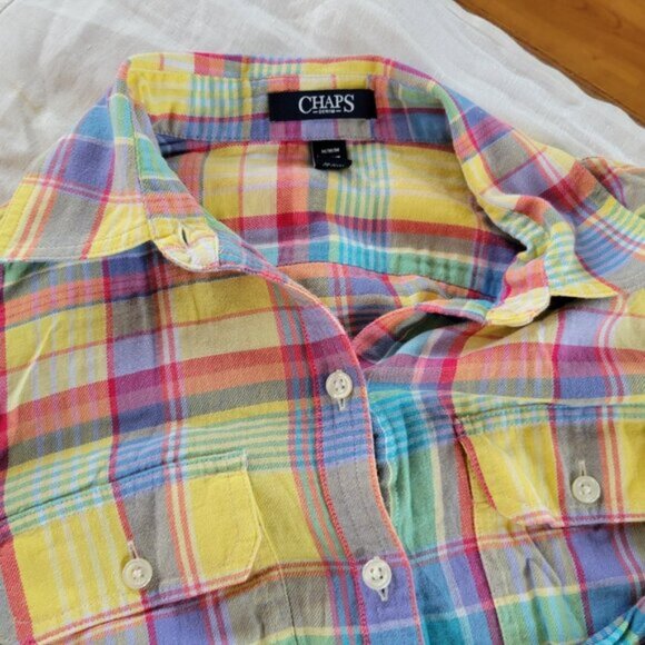 Women's Medium Tops LOT of 4 Chaps Buchman Knox Rose Gently used bundle - Picture 15 of 16